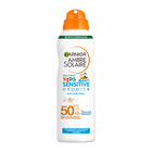Bild: GARNIER AMBRE SOLAIRE Kids Sensitive expert+ Anti-Sand Spray LSF 50+